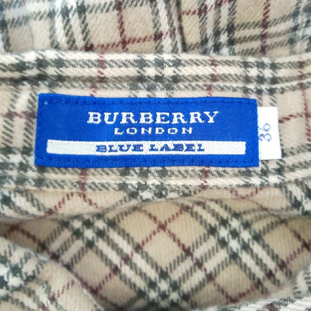 BURBERRY BLUE LABEL(バーバリーブルーレーベル)のバーバリーブルーレーベル  長袖シャツ ノヴァチェック レディースのトップス(シャツ/ブラウス(長袖/七分))の商品写真