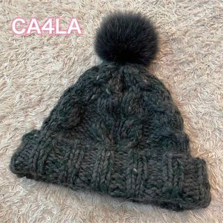 CA4LA - 【美品】CA4LA カシラ 日本製ミドルケージ ゆったりリブ編み