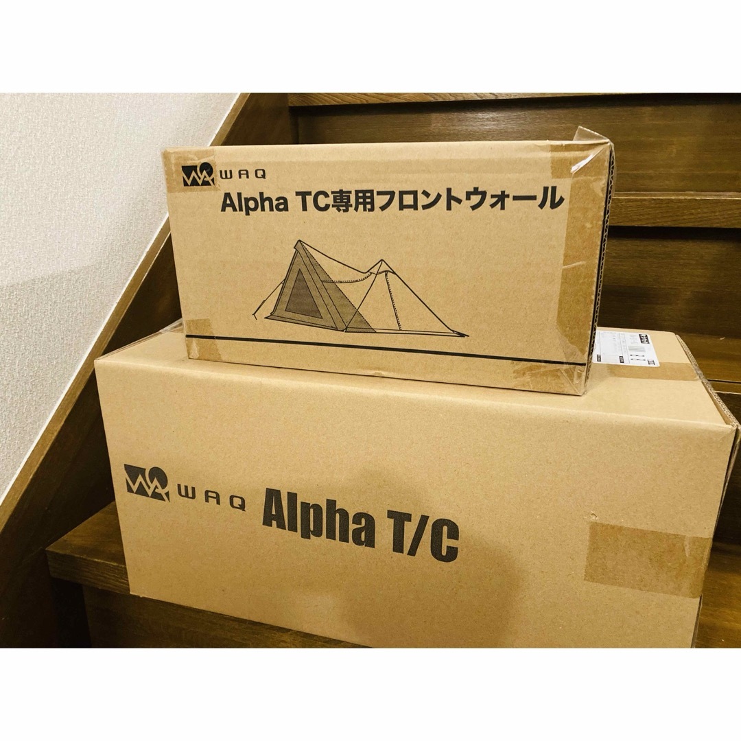 ☆送料無料☆ WAQ Alpha T/C + フロントウォール 新品未使用アウトドア