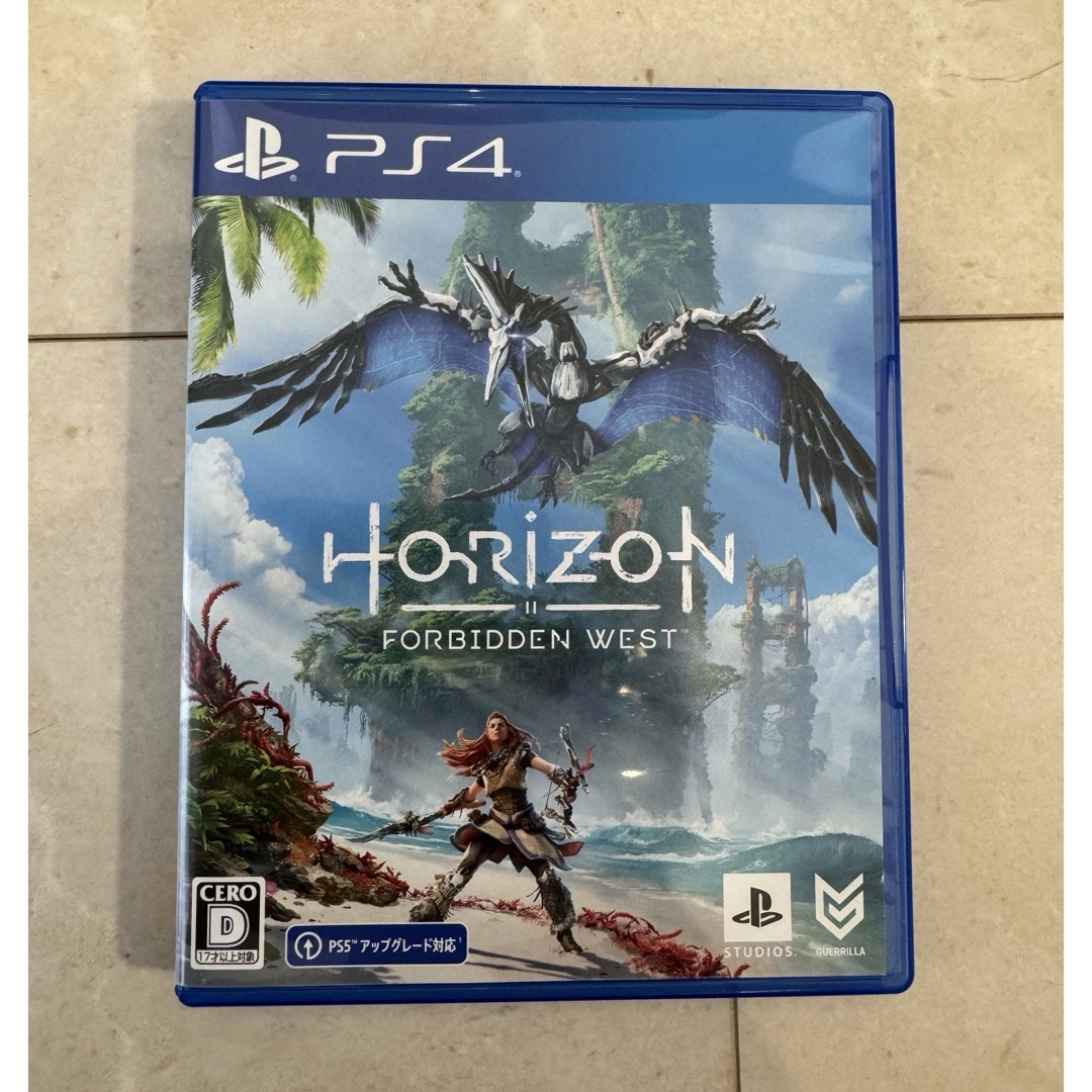 PlayStation4(プレイステーション4)のHorizon Forbidden West PS4 美品　ホライゾンゼロドーン エンタメ/ホビーのゲームソフト/ゲーム機本体(家庭用ゲームソフト)の商品写真