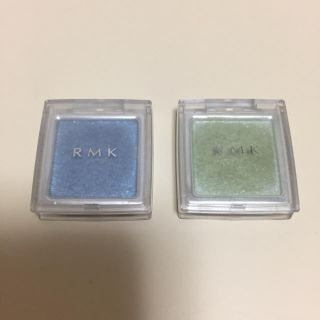 アールエムケー(RMK)のかっち様 専用 RMK アイシャドウ 1.ブルーsold out/2.グリーン(アイシャドウ)