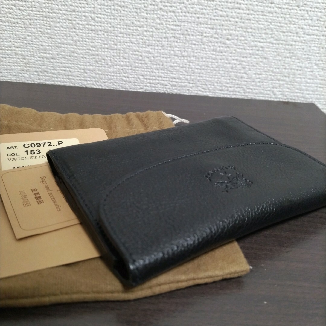 新品 イルビゾンテ 本革 レザー ウォレット ミニ 財布 折り財布 新品 イルビゾンテ 本革 レザー ウォレット ミニ 財布 折り財布