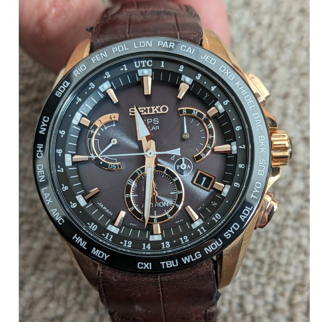 SEIKO(セイコー)の不動品　SEIKO セイコー アストロン　ジョコビッチ 2015年 メンズの時計(腕時計(アナログ))の商品写真