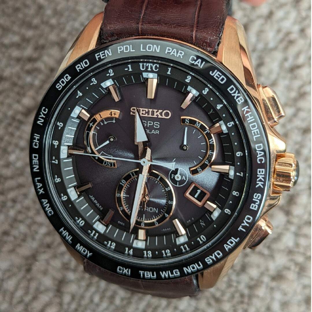 SEIKO(セイコー)の不動品　SEIKO セイコー アストロン　ジョコビッチ 2015年 メンズの時計(腕時計(アナログ))の商品写真