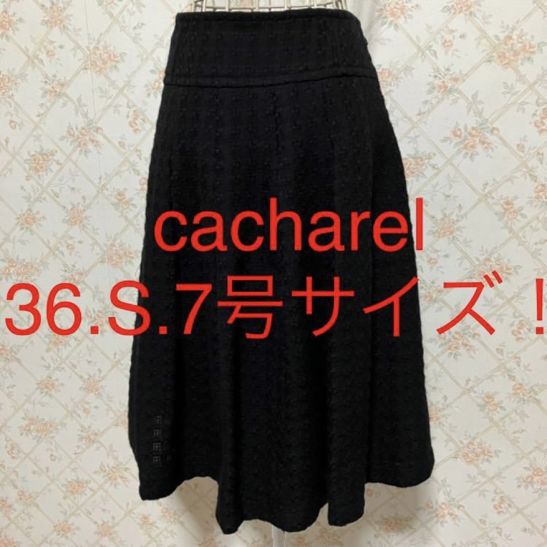 cacharel(キャシャレル)の★cacharel/キャシャレル★小さいサイズ！フレアスカート36(S.7号) レディースのスカート(ひざ丈スカート)の商品写真