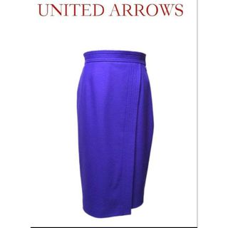 ユナイテッドアローズ(UNITED ARROWS)の✨秋冬✨UNITED ARROWS★wool100%★膝丈スカート★size38(ひざ丈スカート)