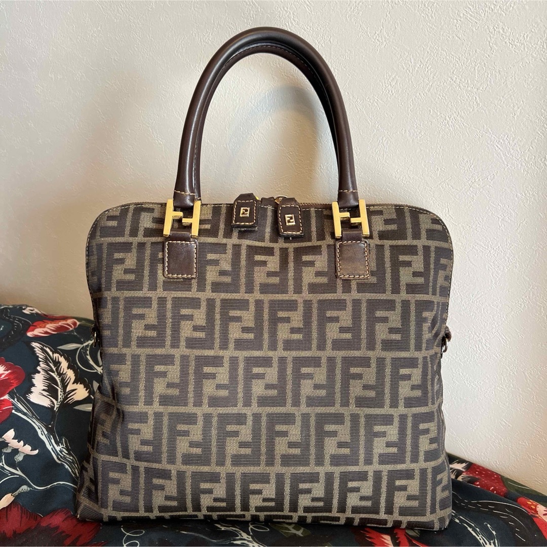 FENDI ズッカ柄2wayハンドバッグ