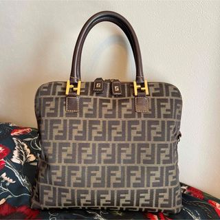 フェンディ(FENDI)のFENDI ズッカ柄2wayハンドバッグ(ハンドバッグ)