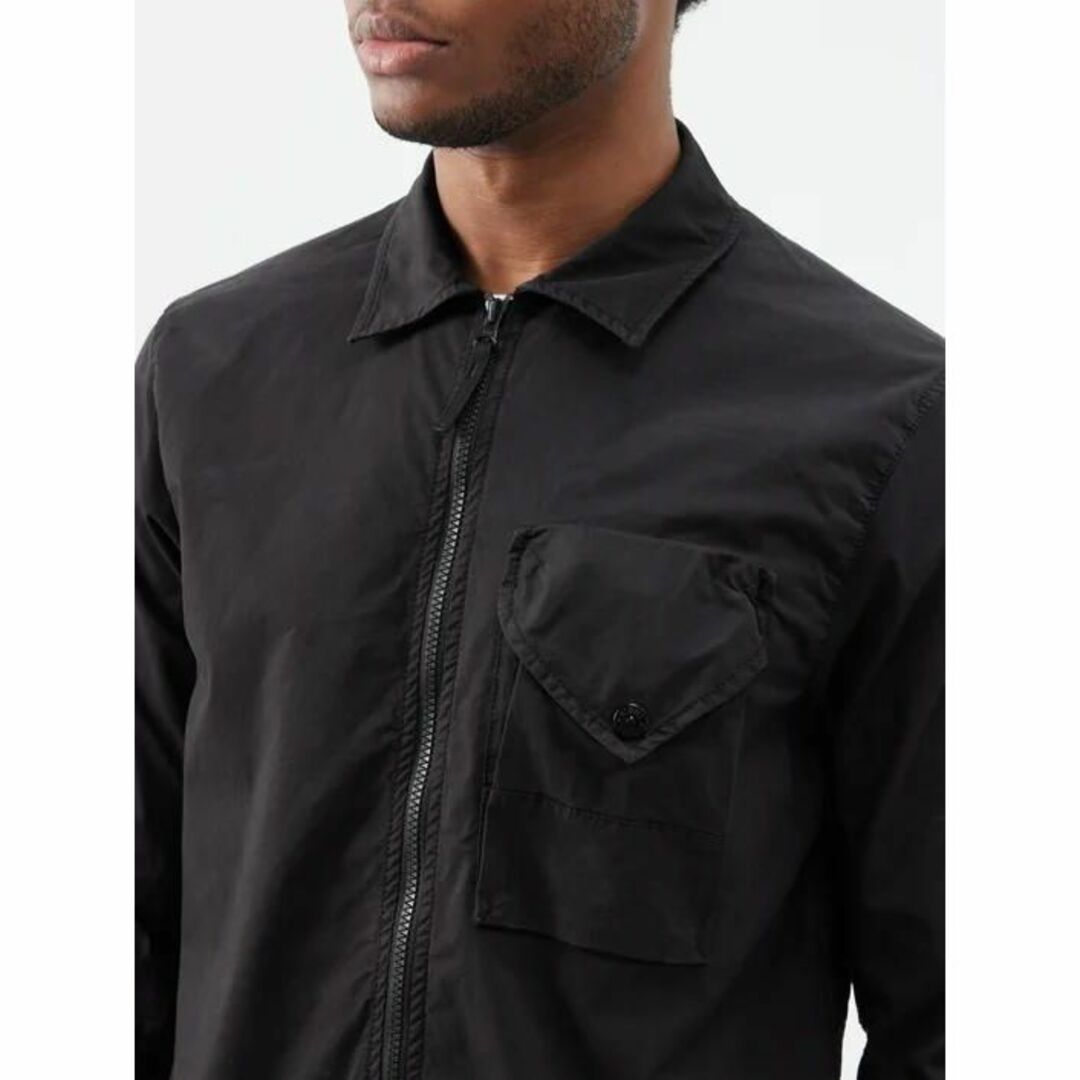 ストーンアイランド オーバーシャツ ジャケット ブラック Mサイズ