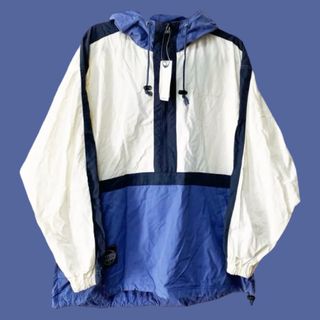 セルジオタッキーニ(Sergio Tacchini)のタグ付き デッドストック ハーフジップ Sergio Tacchin アノラック(ナイロンジャケット)