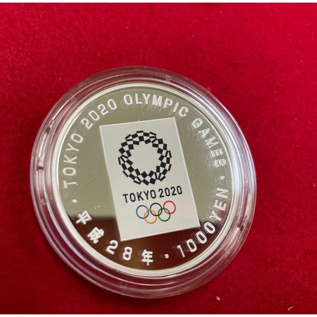 東京 2020年 オリンピック 競技 大会記念 千円銀貨弊プルーフ 東京 2020年 オリンピック 競技 大会記念 千円銀貨弊プルーフ