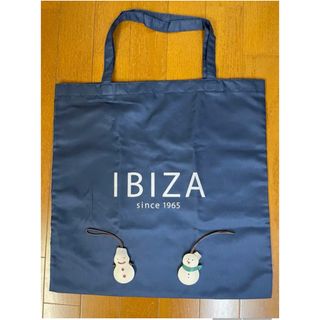 イビザ(IBIZA)の【IBIZA】雪だるま チャーム 2個&エコバッグ 2点セット(チャーム)