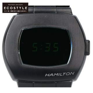 Hamilton - ハミルトン H52434130 パルサー マトリックス レザレクションズ限定モデル BLACK PVD クオーツ