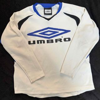 アンブロ(UMBRO)のunbro アンブロ ジュニア サッカー 130 長袖 ホワイト(ウェア)