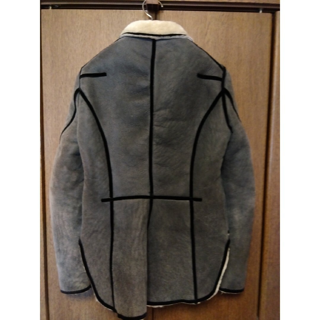 09awナンバーナインムートンボアジャケットnumbernineレザースウェード メンズのジャケット/アウター(レザージャケット)の商品写真