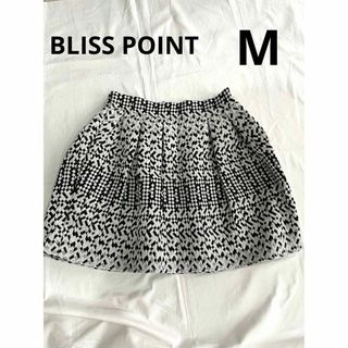 ブリスポイント(BLISS POINT)の⚫︎ブリスポイント⚫︎ラメ　ミニスカート　M(ミニスカート)