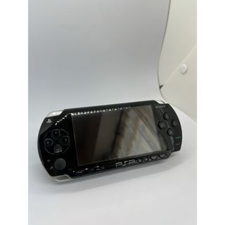 プレイステーションポータブル(PlayStation Portable)の【動作品】【美品】PSP本体+充電器+専用ポーチ+メモリースティック+ソフト(携帯用ゲーム機本体)