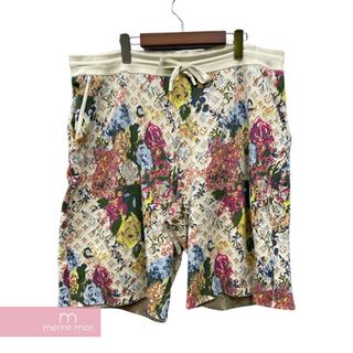 ルイヴィトン(LOUIS VUITTON)のLOUIS VUITTON 2022AW Flower Graphic Jacquard Shorts RM222 ZLW HNN94W ルイヴィトン フラワーグラフィックジャガードショートパンツ 総柄ショートパンツ ハーフパンツ マルチカラー 【240109】【中古-B】【me04】(スラックス/スーツパンツ)