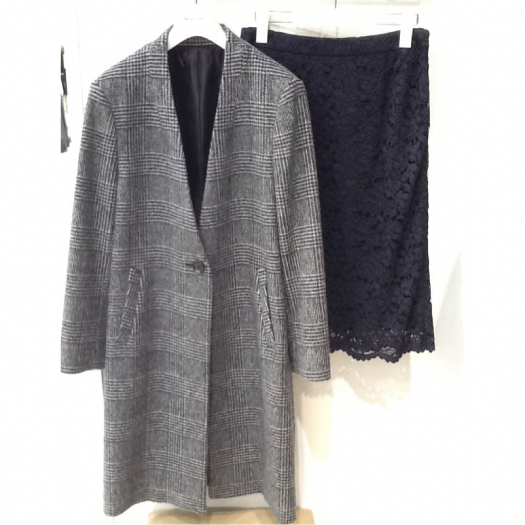 THE SUIT COMPANY - スーツカンパニ⭐️グレンチェック ノー THE SUIT COMPANY - スーツカンパニ⭐️グレンチェック ノー