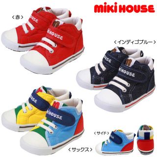 ミキハウス(mikihouse)のしまさん専用☆MIKIHOUSE ｍロゴ☆セカンドシューズ15.5cm(その他)