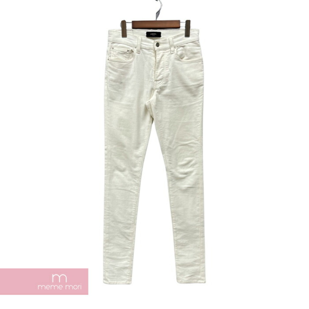 AMIRI Thermal Skinny Jeans アミリ サーマルスキニージーンズ デニムパンツ ボタンフライ ホワイト サイズ29 【240112】【-C】【me04】スラックス/スーツパンツ