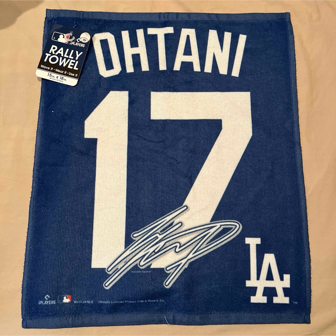 大谷翔平 タオル ロサンゼルス ドジャース MLB 公式 | フリマアプリ ラクマ 大谷翔平 タオル ロサンゼルス ドジャース MLB 公式 | フリマアプリ ラクマ