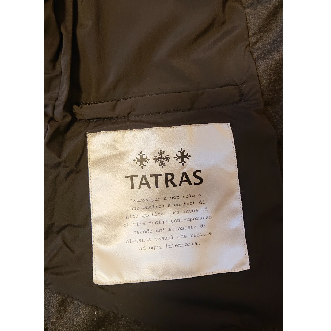 TATRAS(タトラス)のTATRAS　ダウンベスト　チャコールグレー レディースのジャケット/アウター(ダウンベスト)の商品写真