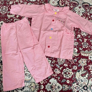 ミキハウス(mikihouse)のミキハウス　ピンクのパジャマ　95(パジャマ)