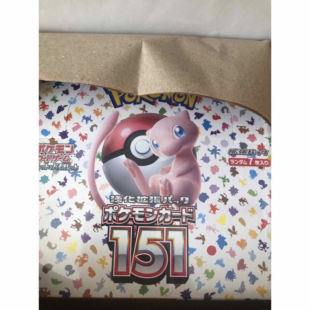 ポケモンカード　151BOX シュリンク付き エンタメ/ホビーのトレーディングカード(Box/デッキ/パック)の商品写真