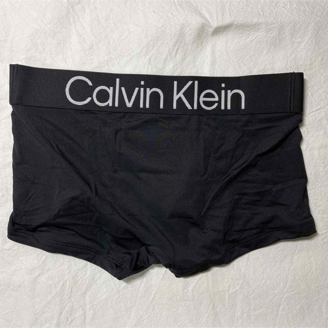 Calvin Klein(カルバンクライン)の新品 カルバンクライン　ボクサーパンツ ローライズ　ブラック　S メンズのアンダーウェア(ボクサーパンツ)の商品写真