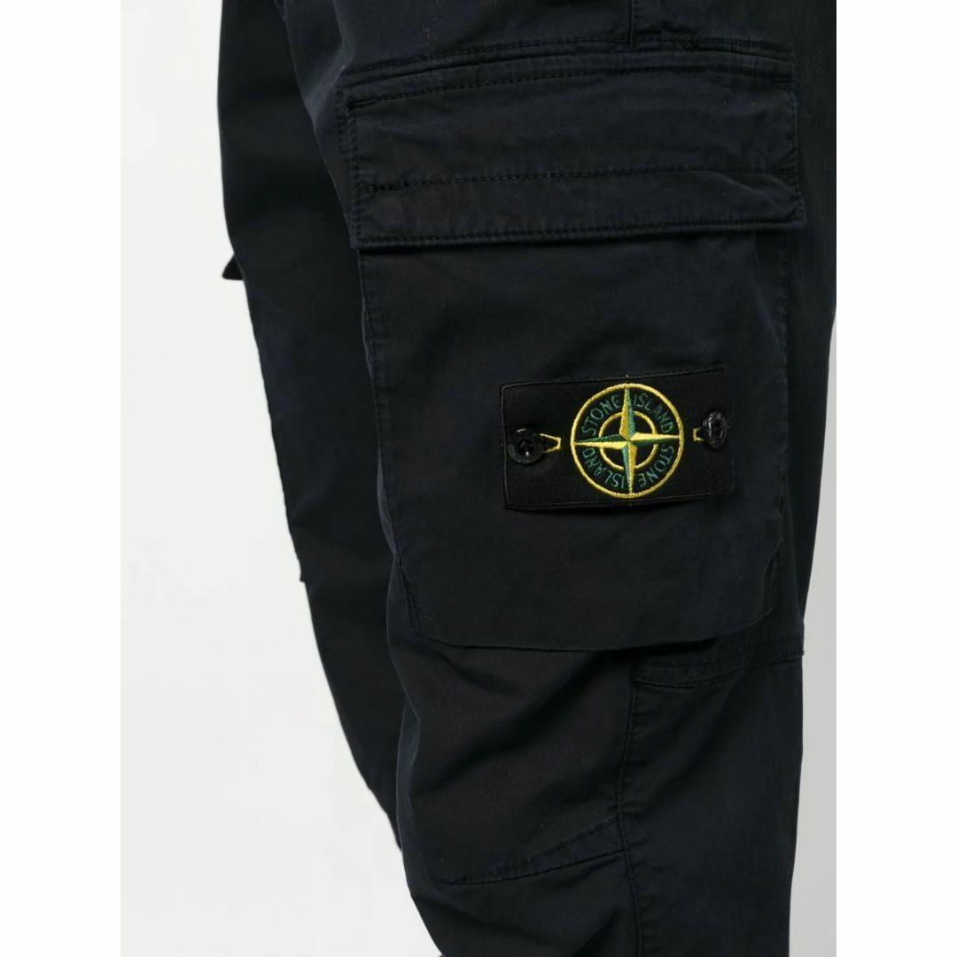 STONE ISLAND(ストーンアイランド)の新品格安 ストーンアイランド カーゴパンツ ネイビー サイズ28 32710 メンズのパンツ(ワークパンツ/カーゴパンツ)の商品写真