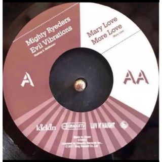 【非売品】MIGHTY RYEDERS / EVIL VIBRATIONS　7”(R&B/ソウル)