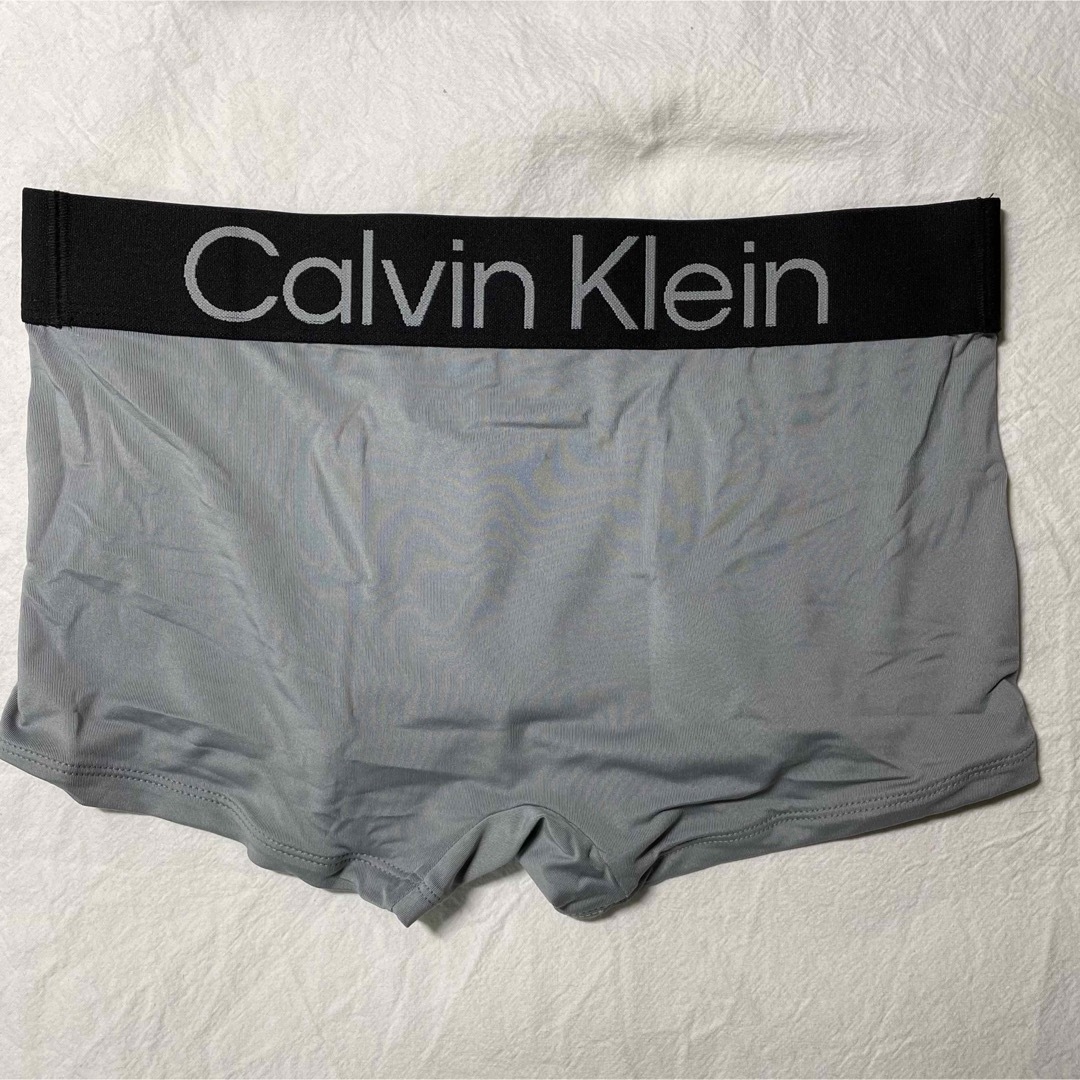 Calvin Klein(カルバンクライン)の新品 カルバンクライン　ボクサーパンツ ローライズ　ローライズ　グレー　S メンズのアンダーウェア(ボクサーパンツ)の商品写真