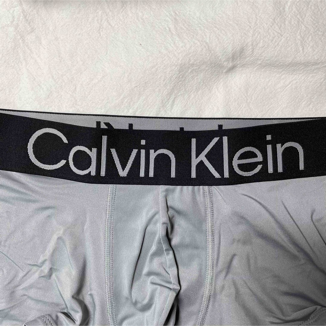 Calvin Klein(カルバンクライン)の新品 カルバンクライン　ボクサーパンツ ローライズ　ローライズ　グレー　S メンズのアンダーウェア(ボクサーパンツ)の商品写真
