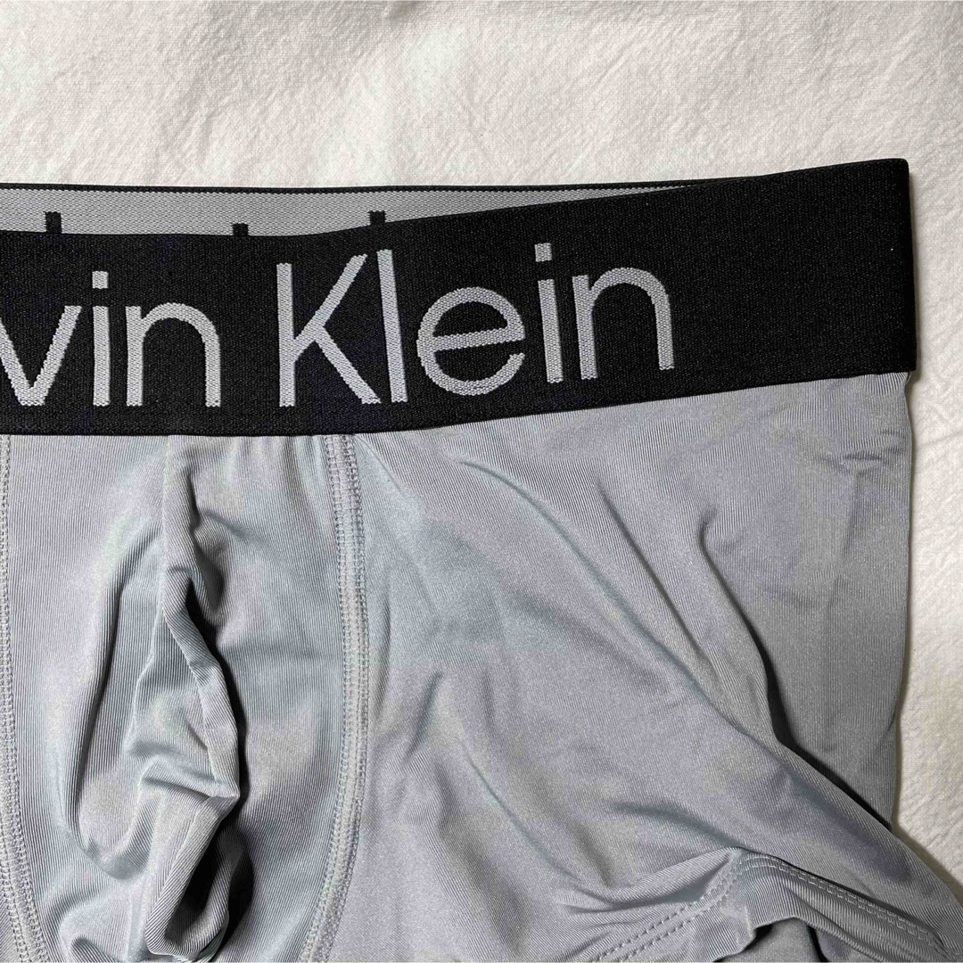 Calvin Klein(カルバンクライン)の新品 カルバンクライン　ボクサーパンツ ローライズ　ローライズ　グレー　S メンズのアンダーウェア(ボクサーパンツ)の商品写真