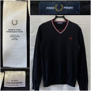 FRED PERRY - FRED PERRY Vネックセーター/ニット/カーディガン ...