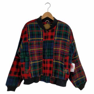 40年代 ウールリッチ WOOLRICH バッファローチェック ウールジャケット メンズS ヴィンテージ /eaa388635