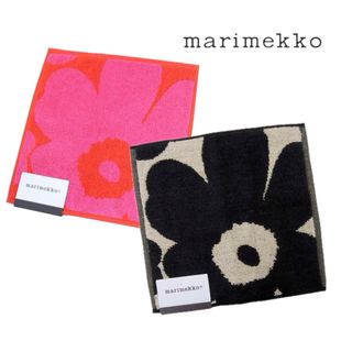 マリメッコ(marimekko)の◎マリメッコ Marimekko ミニタオル ◎2枚セット！ハンカチ (ハンカチ)