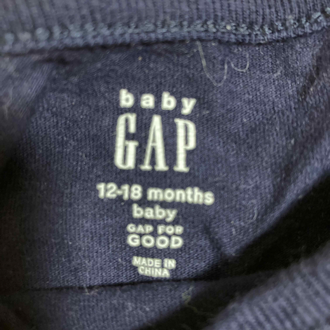 babyGAP(ベビーギャップ)の【80】baby GAP3点セット キッズ/ベビー/マタニティのベビー服(~85cm)(ロンパース)の商品写真