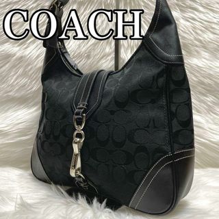 COACH コーチ　シグネチャー ワンショルダーバッグ 8K03 ブラック