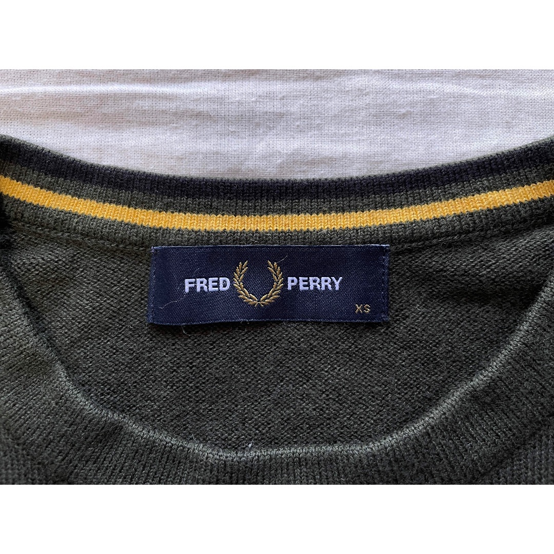 FRED PERRY(フレッドペリー)のFRED RERRY フレッドペリー ウールセーター ヒットユニオン正規品 メンズのトップス(ニット/セーター)の商品写真