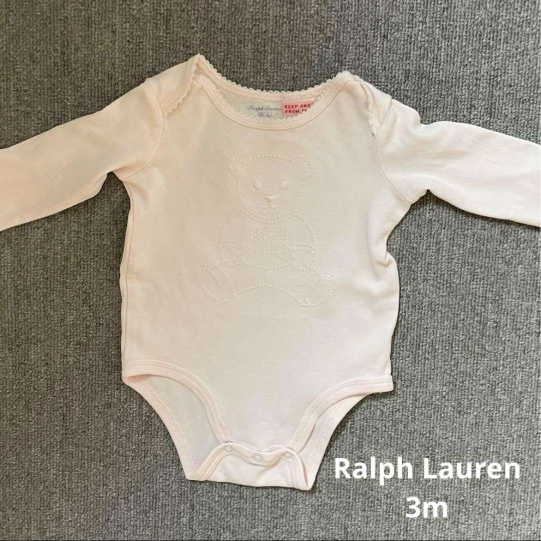 Ralph Lauren(ラルフローレン)のラルフローレン　3m 長袖 キッズ/ベビー/マタニティのベビー服(~85cm)(ロンパース)の商品写真