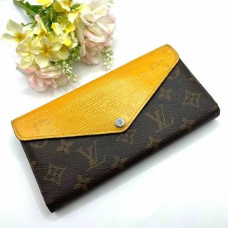 ルイヴィトン(LOUIS VUITTON)の【美品】ルイヴィトン ポルトフォイユ マリールーロン 長財布 モノグラム エピ(財布)