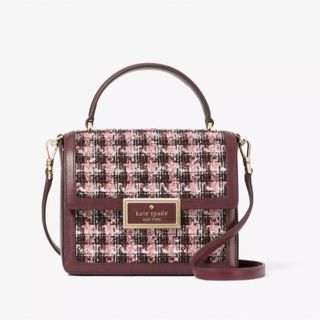 ケイトスペードニューヨーク(kate spade new york)のリーガン ツイード ファブリック トップ ハンドル クロスボディ(ショルダーバッグ)