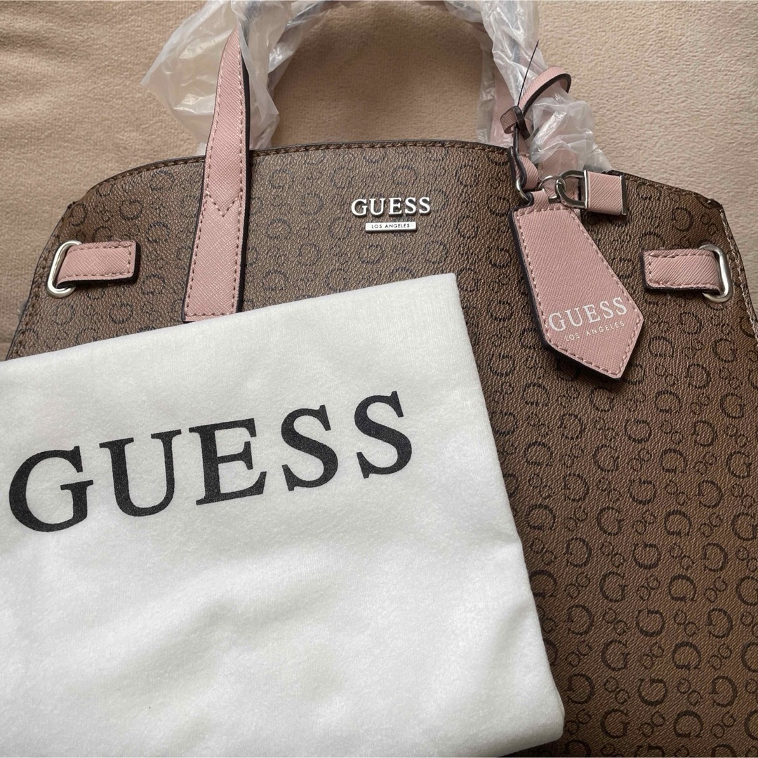 【新品未使用】guess ゲス ブランドロゴバッグ ショルダー ハンドバッグ