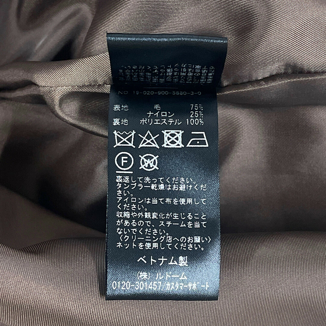 IENA - IENA イエナ MANTE CO 品番 GY73 ノーカラー ウール IENA - IENA イエナ MANTE CO 品番 GY73 ノーカラー ウール