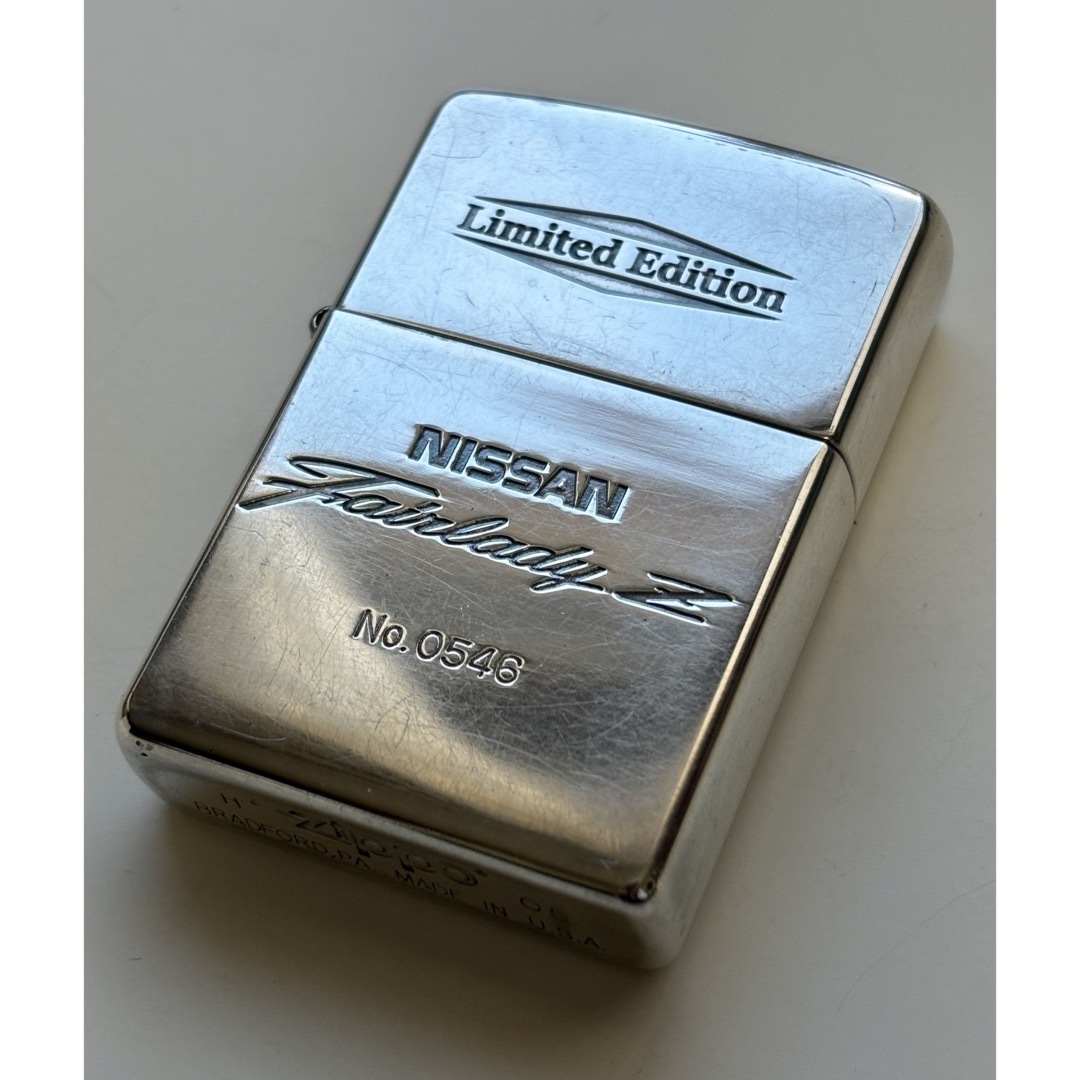 ZIPPO(ジッポー)のZippo/ライター/日産/フェアレディZ/限定/ビンテージ/旧車/レア/ジッポ メンズのファッション小物(タバコグッズ)の商品写真