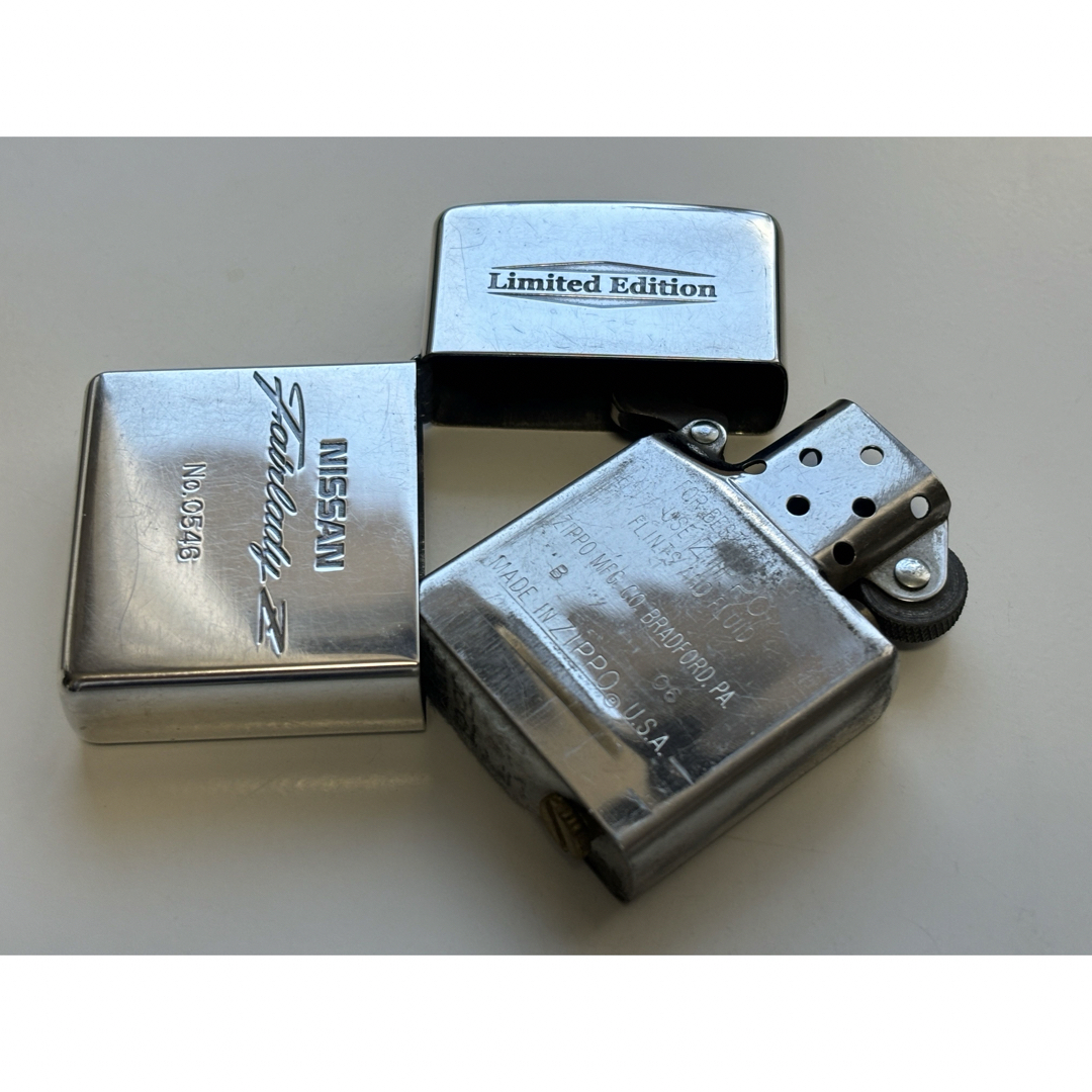 ZIPPO(ジッポー)のZippo/ライター/日産/フェアレディZ/限定/ビンテージ/旧車/レア/ジッポ メンズのファッション小物(タバコグッズ)の商品写真