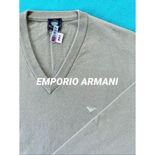 エンポリオアルマーニ(Emporio Armani)の✨極美品✨EMPORIO ARMANI エンポリオアルマーニ Vネックセーター(ニット/セーター)