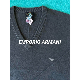 エンポリオアルマーニ(Emporio Armani)の✨極美品✨EMPORIO ARMANI エンポリオアルマーニ Vネックセーター(ニット/セーター)